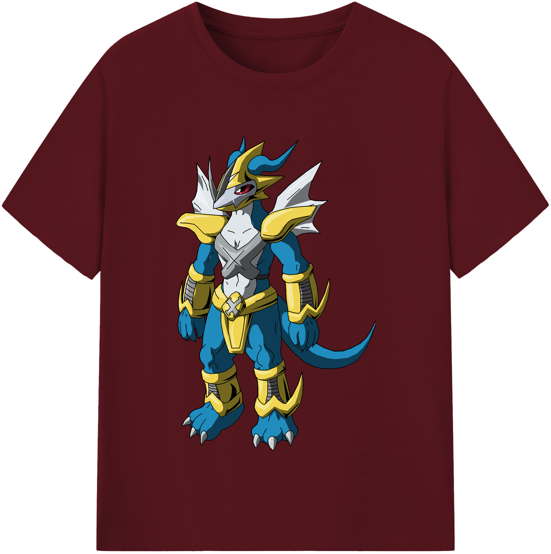 （画像用） Digimon デジタルモンスター/デジモン 綿100％半袖Tシャツ（フロントプリント）